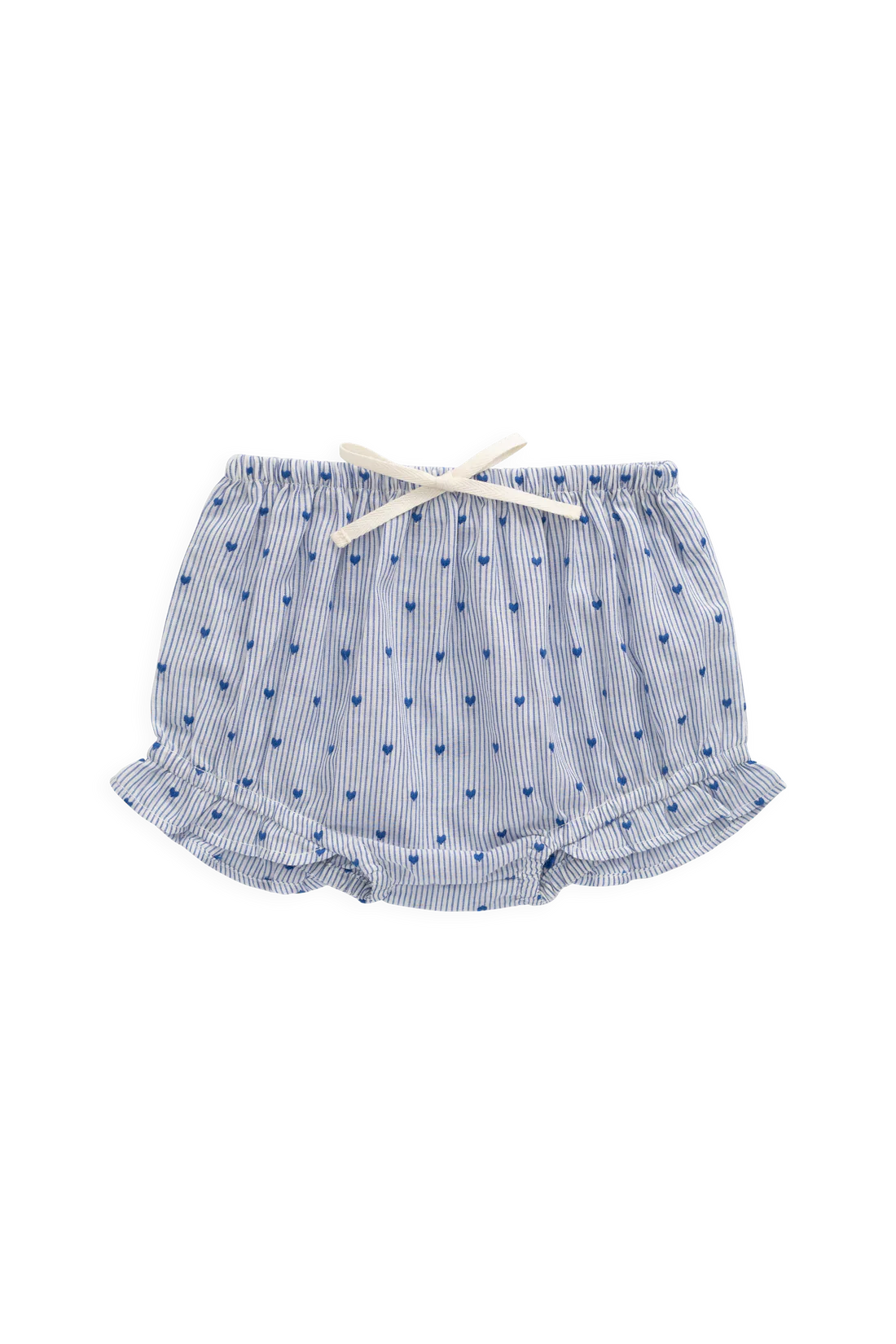 Frill Bloomer | Mon Amour Blue Hearts & Stripes