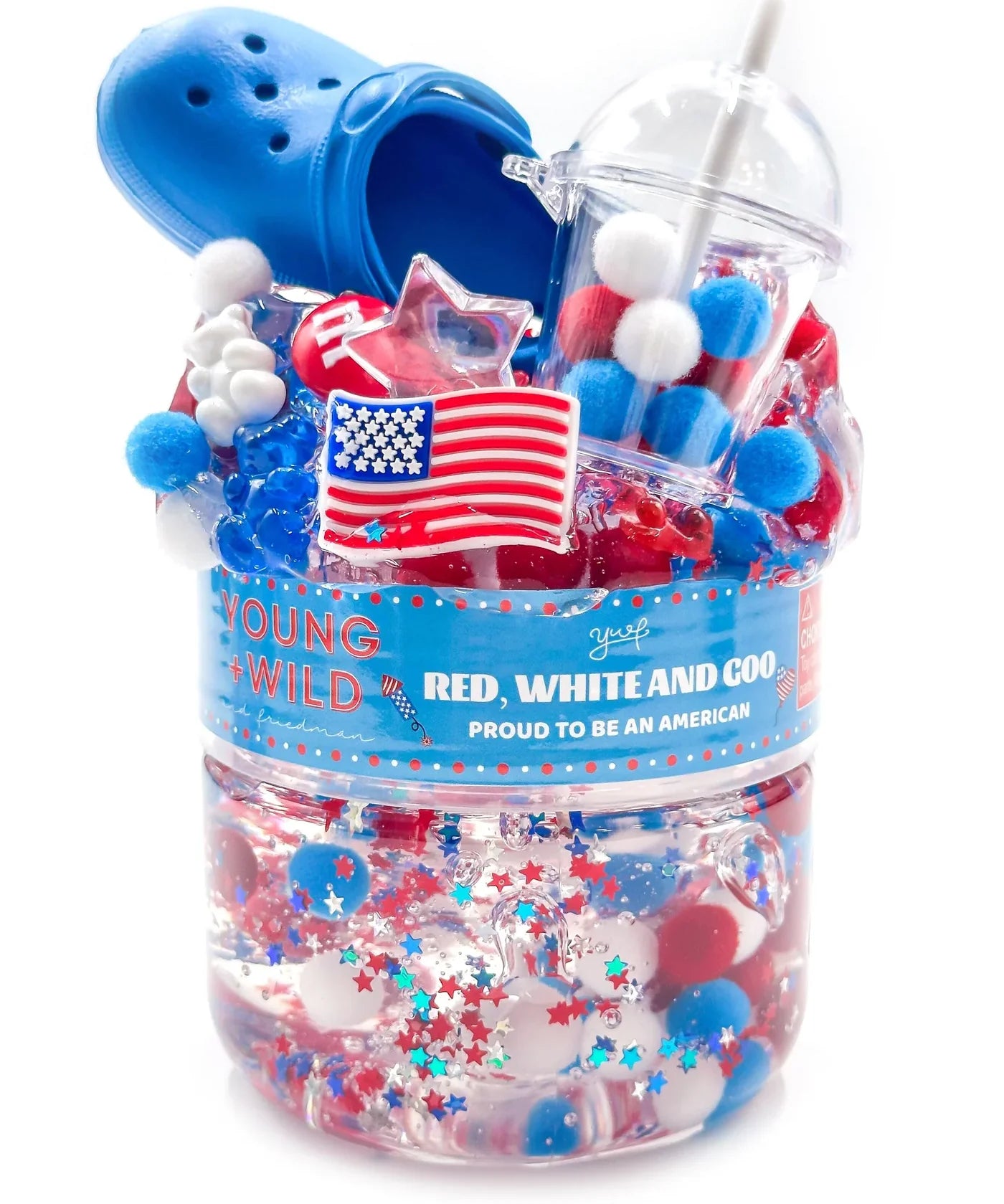 Red, White & GOO Slime