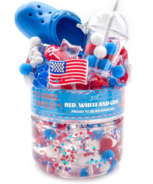 Red, White & GOO Slime