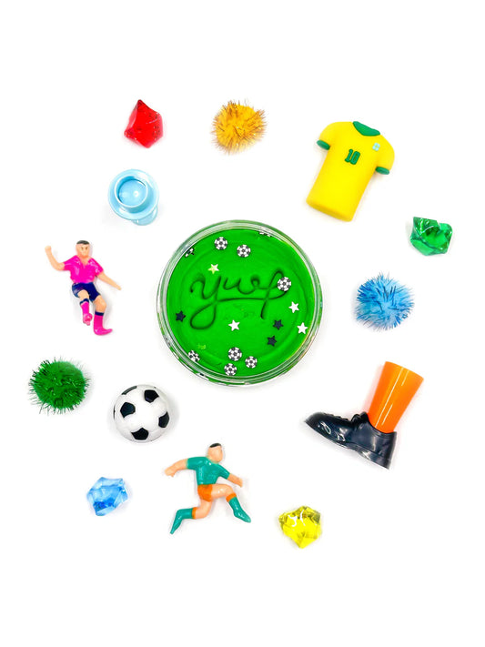 Grab & Go Dough Jar | Soccer