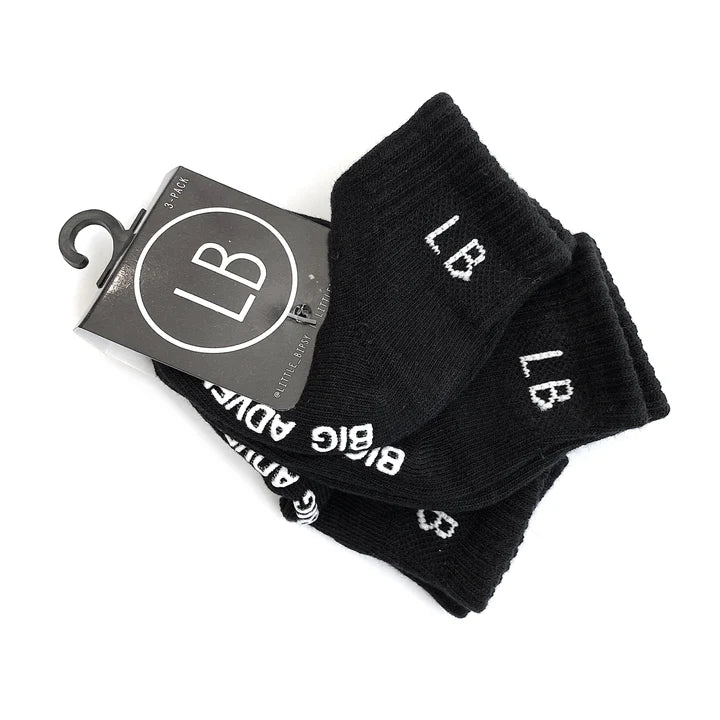 3-Pack Socks | Black