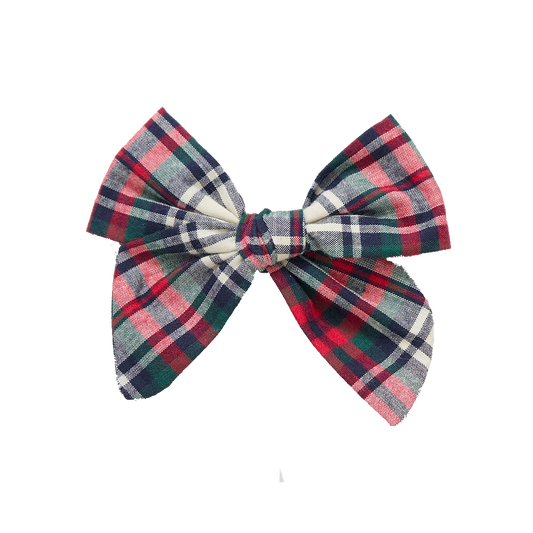 Girl Bow | Holly Tartan