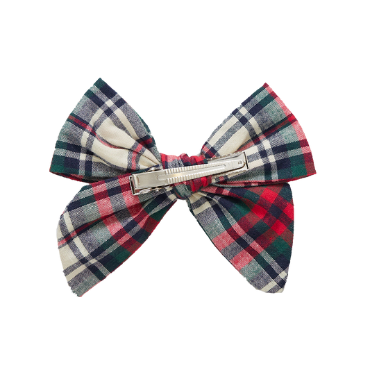 Girl Bow | Holly Tartan