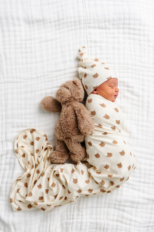 Swaddle Blanket | Teddy