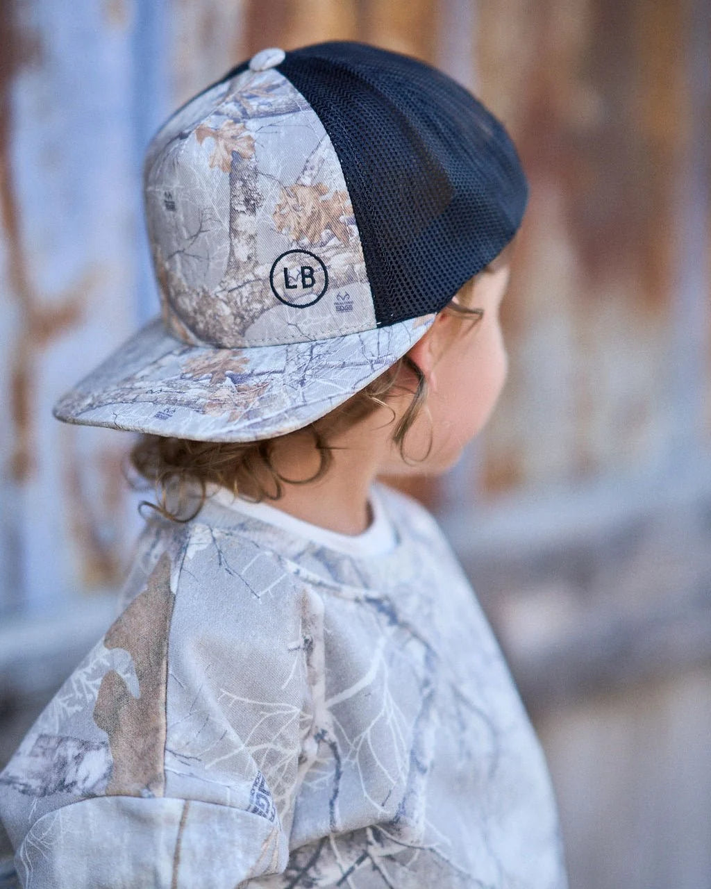 Trucker Hat | Edge Colors Driftwood Camo