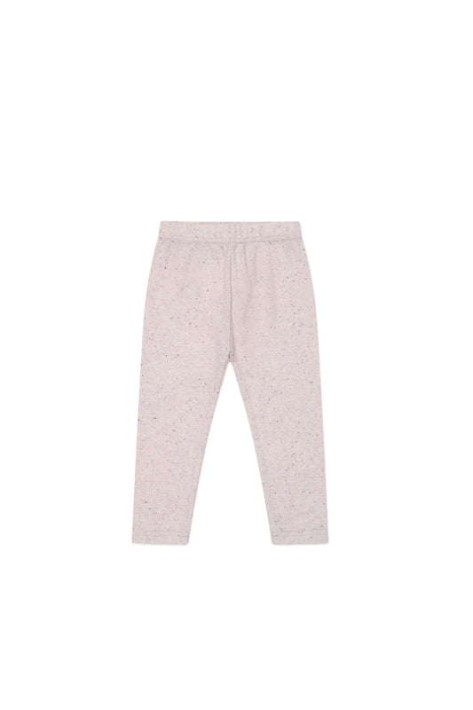 Organic Cotton Fine Rib Legging | Tulip Fleck