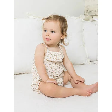 Baby Evie Muslin Tank Set | Wildflowers