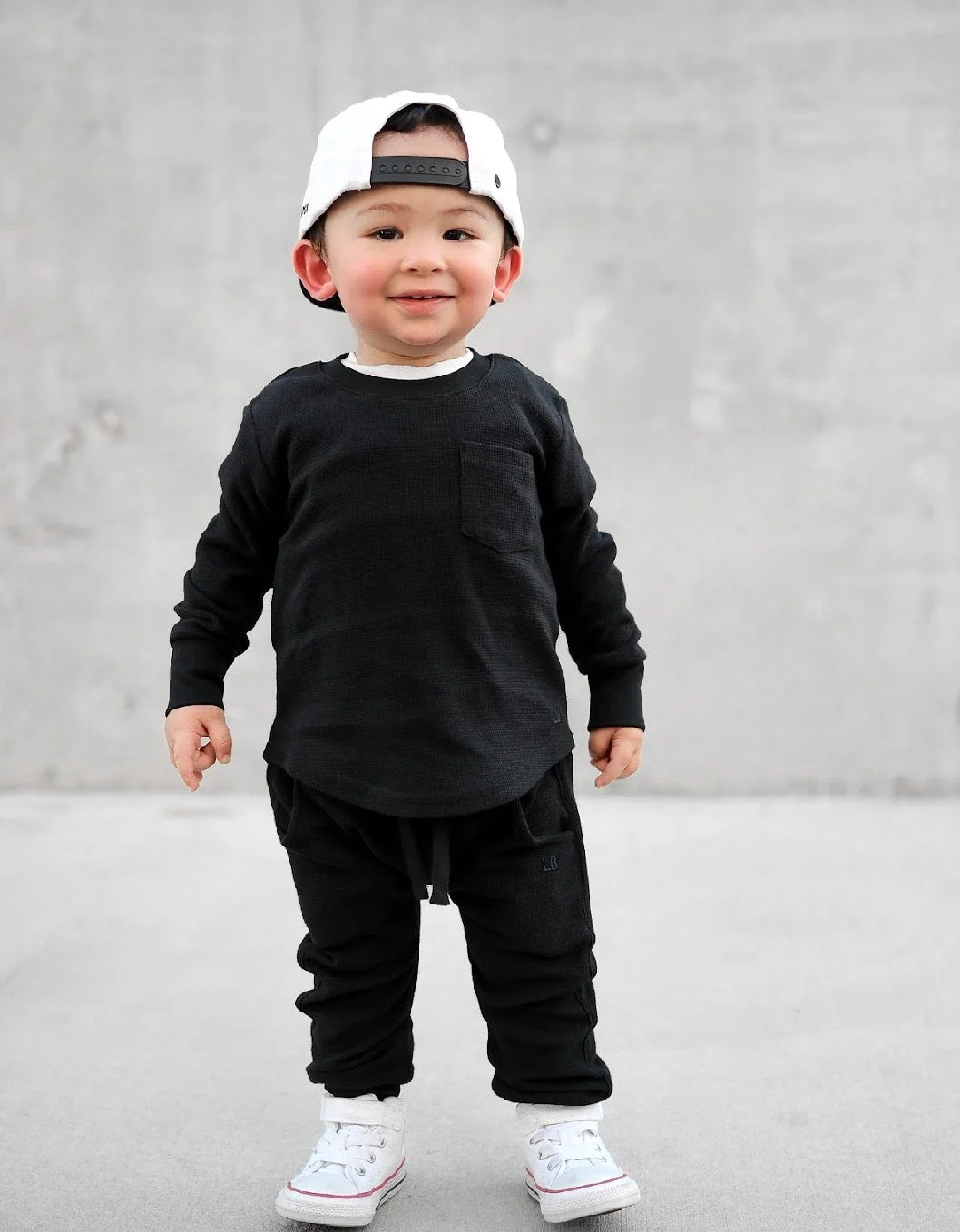 Waffle Top | Black