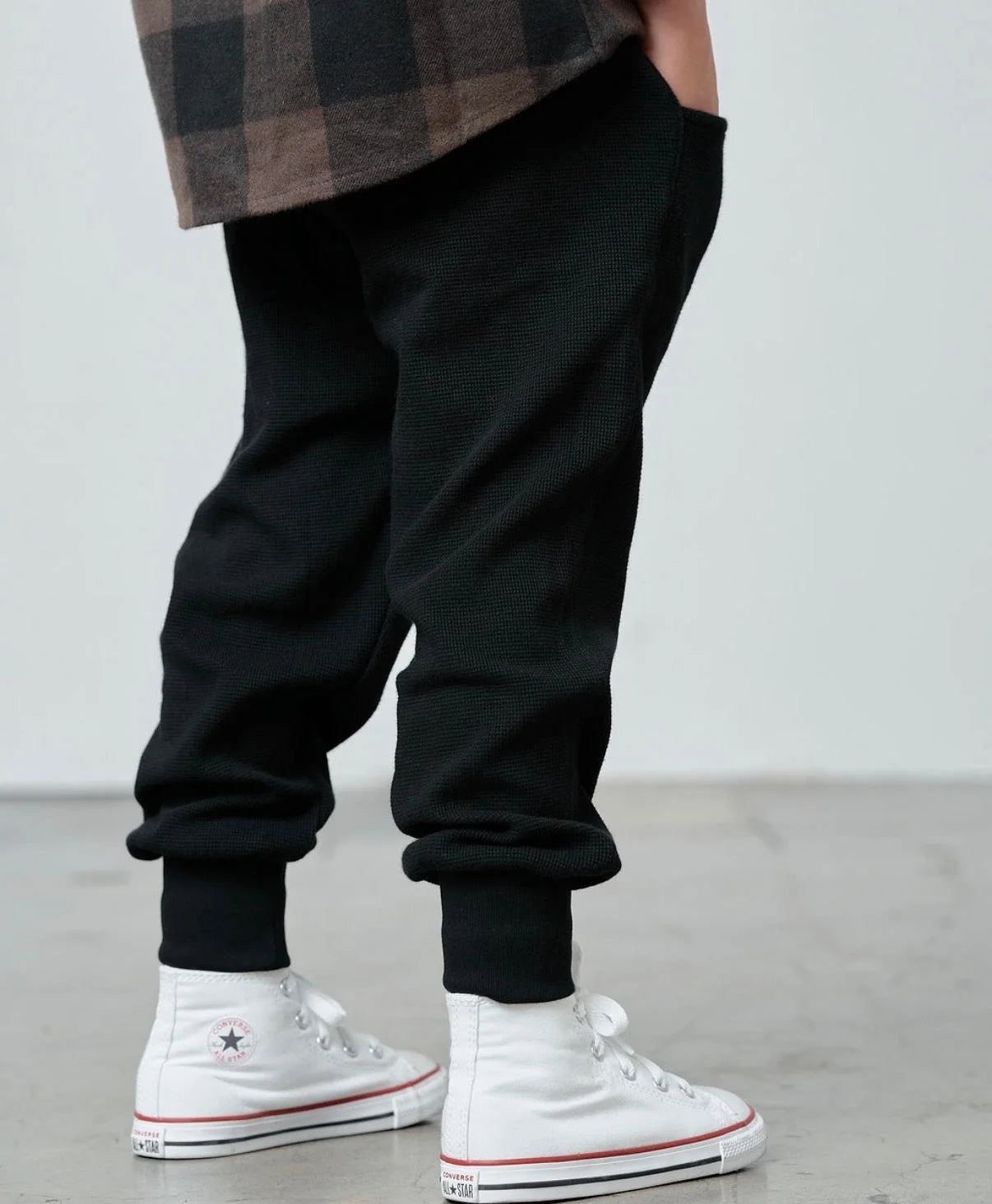 Waffle Jogger | Black