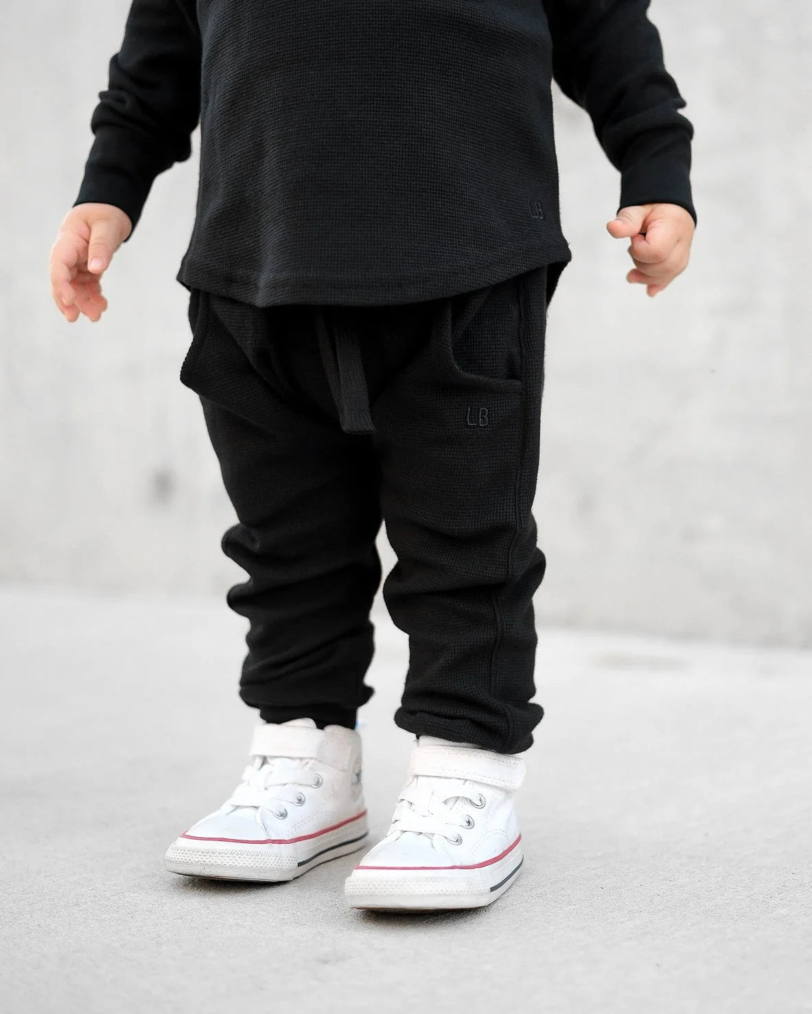 Waffle Jogger | Black