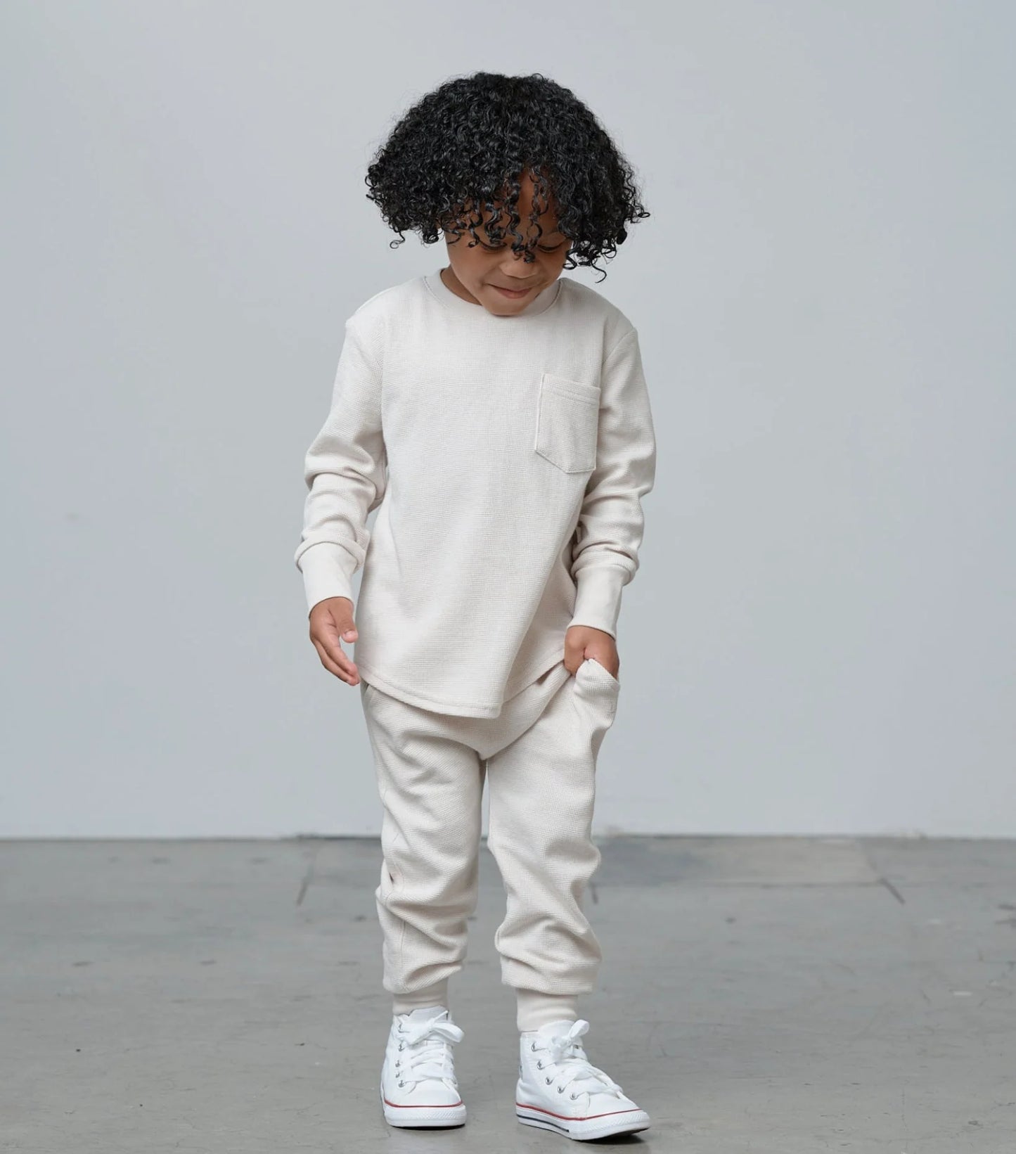 Waffle Top | Cream