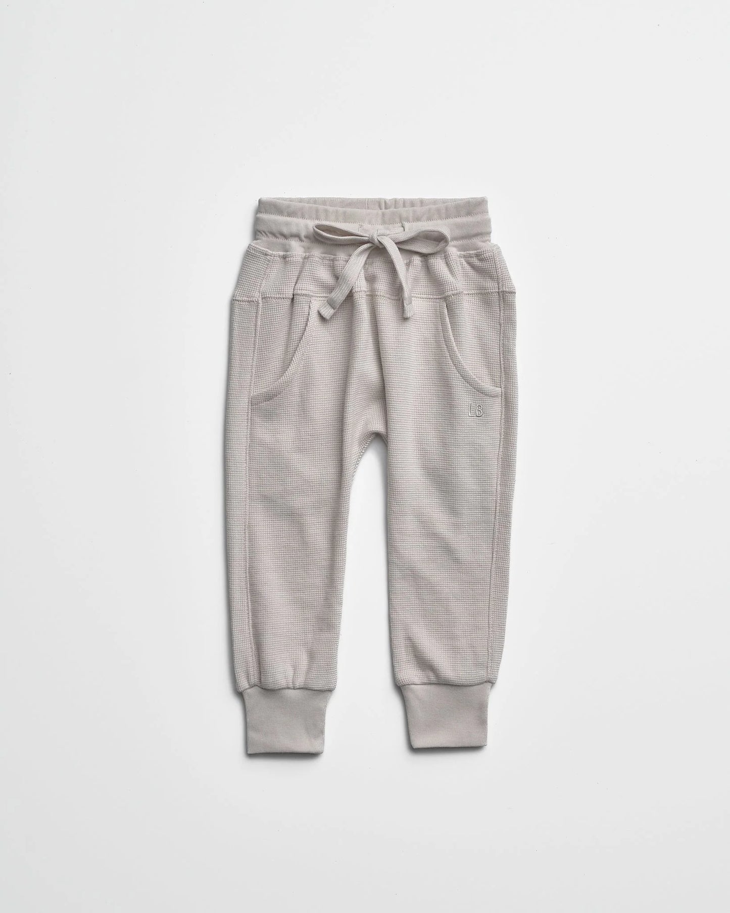 Waffle Jogger | Cream