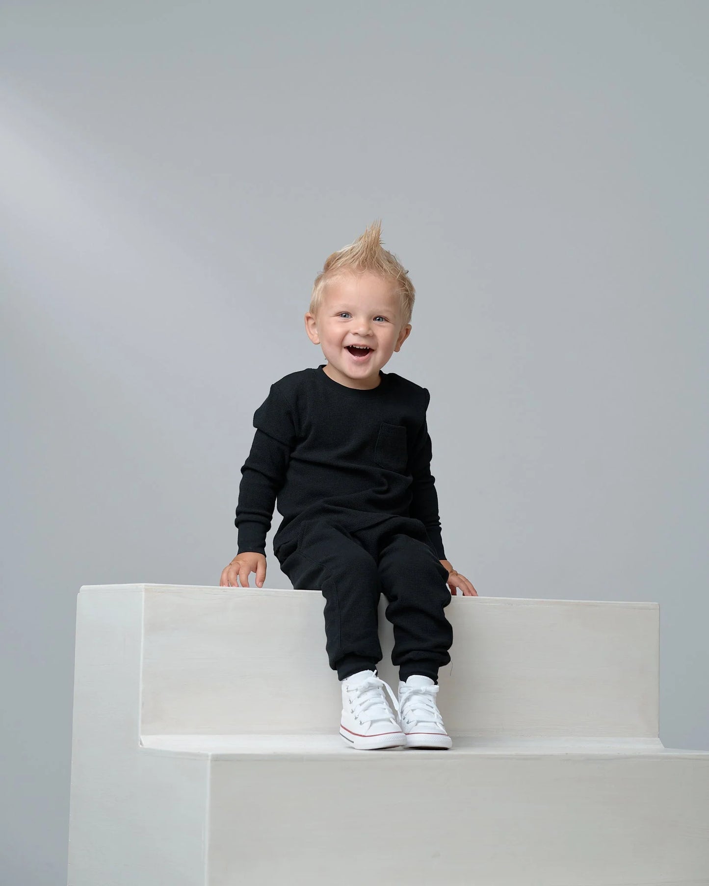 Waffle Top | Black