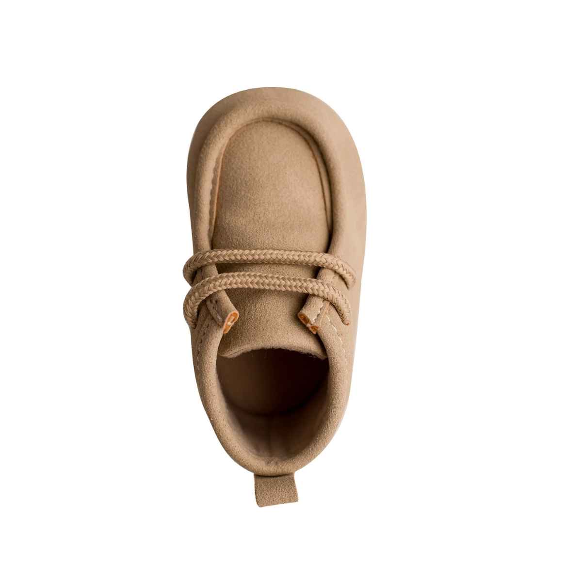 Wally Infant Soft Sole Wallabee Booties | Tan