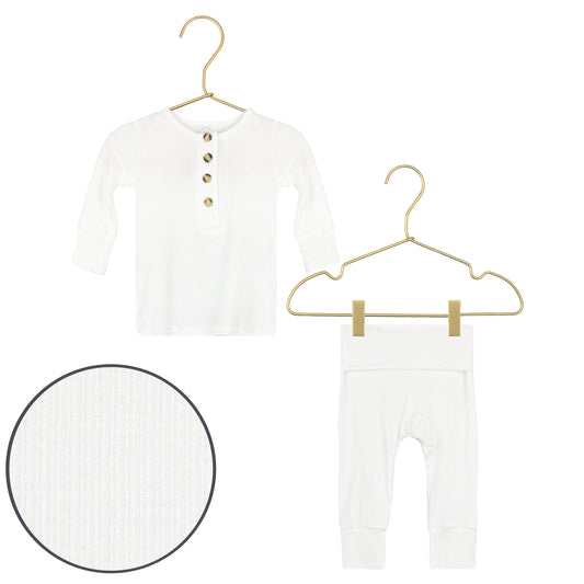 Wren Ribbed Top & Bottom Set
