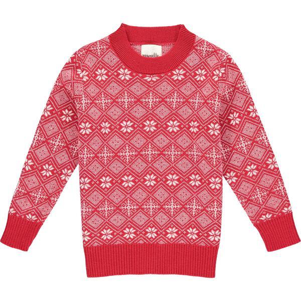 Holiday Snowflake Sweater | Red