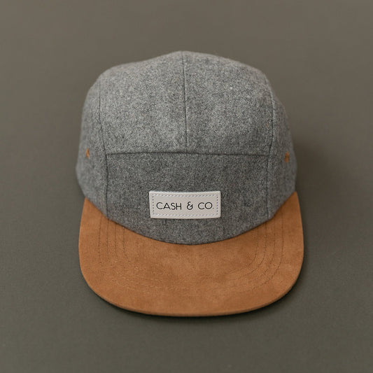 Camden | Grey & Brown Felt Hat