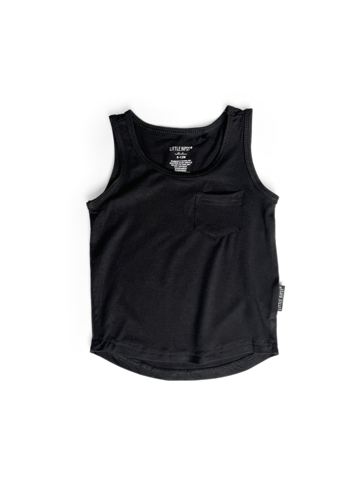 Bamboo Tank | Black