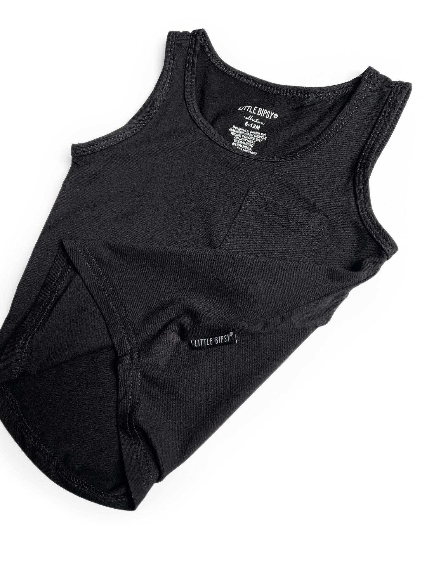 Bamboo Tank | Black