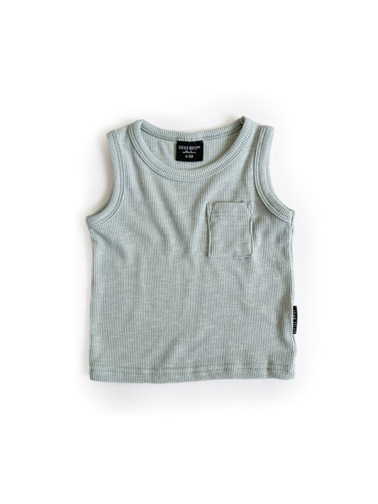 Ribbed Tank | Sea Side