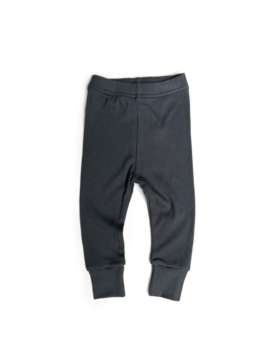 Ribbed Legging | Pewter