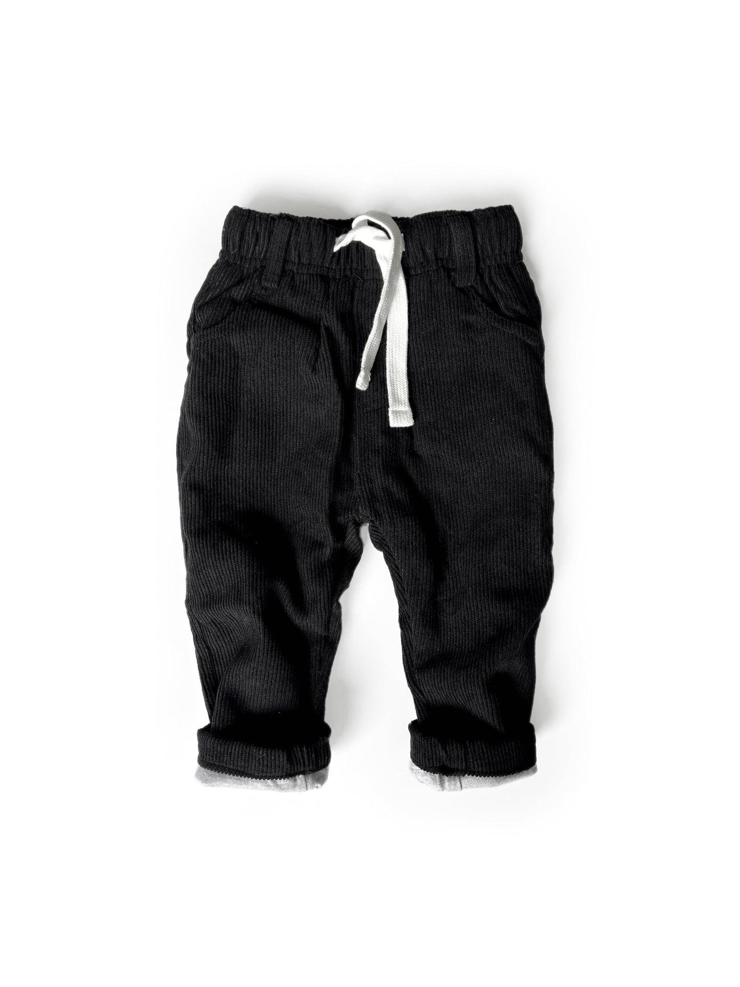 Corduroy Pants | Black