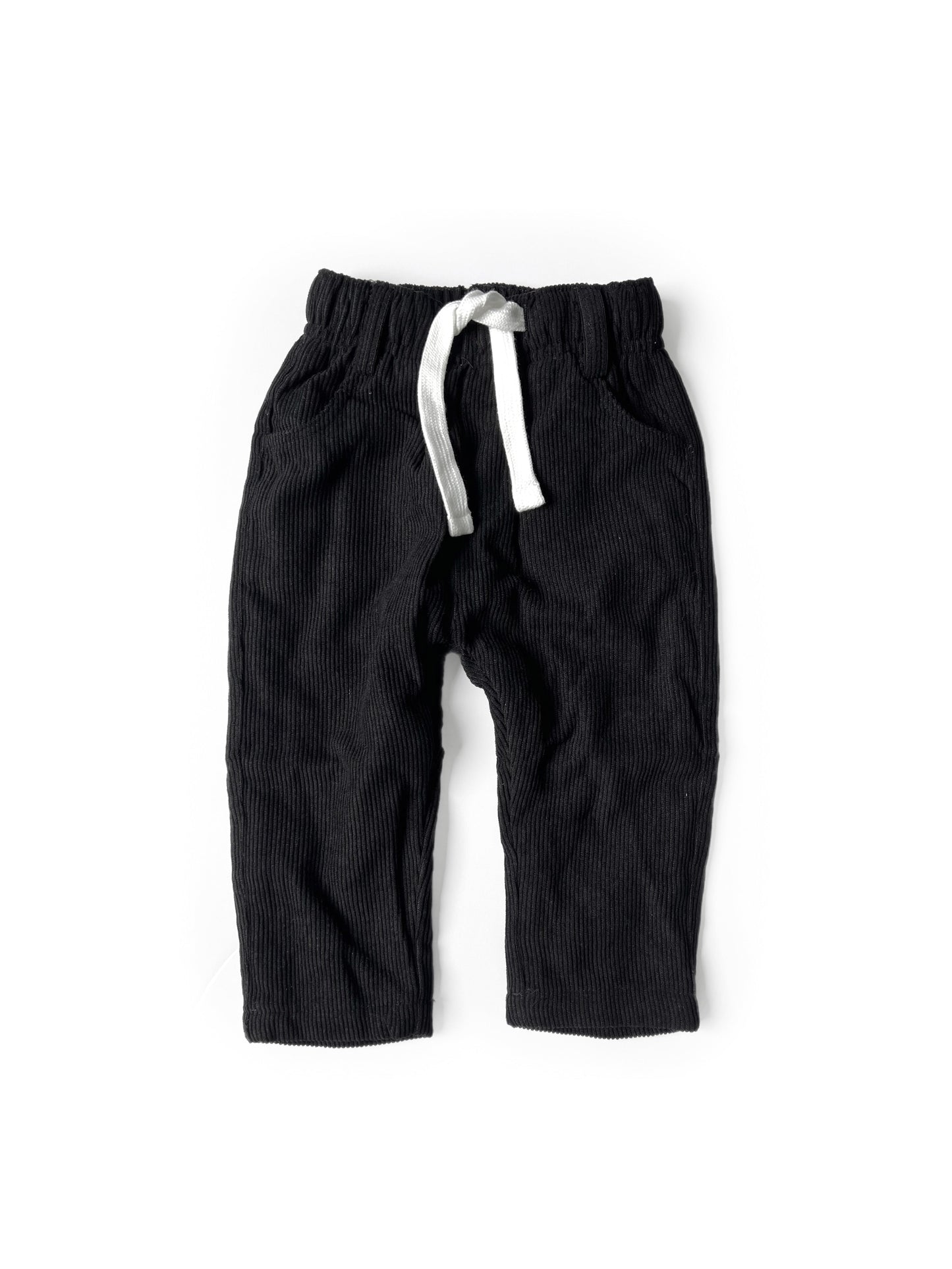 Corduroy Pants | Black