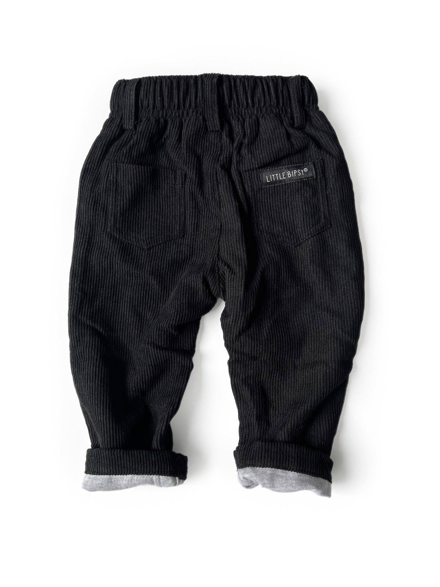 Corduroy Pants | Black