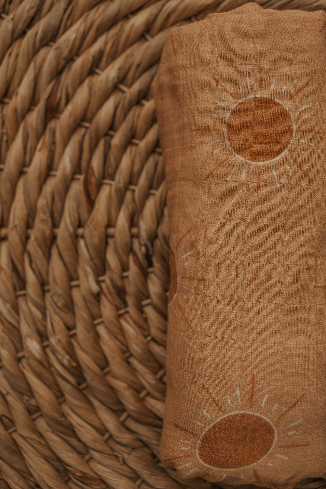 Golden Hour Muslin Swaddle