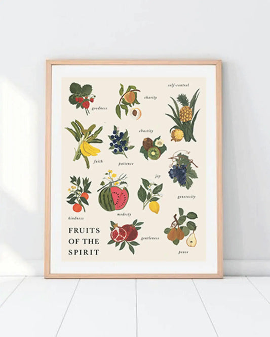 Fruits of the Spirit Art Print | 16x20