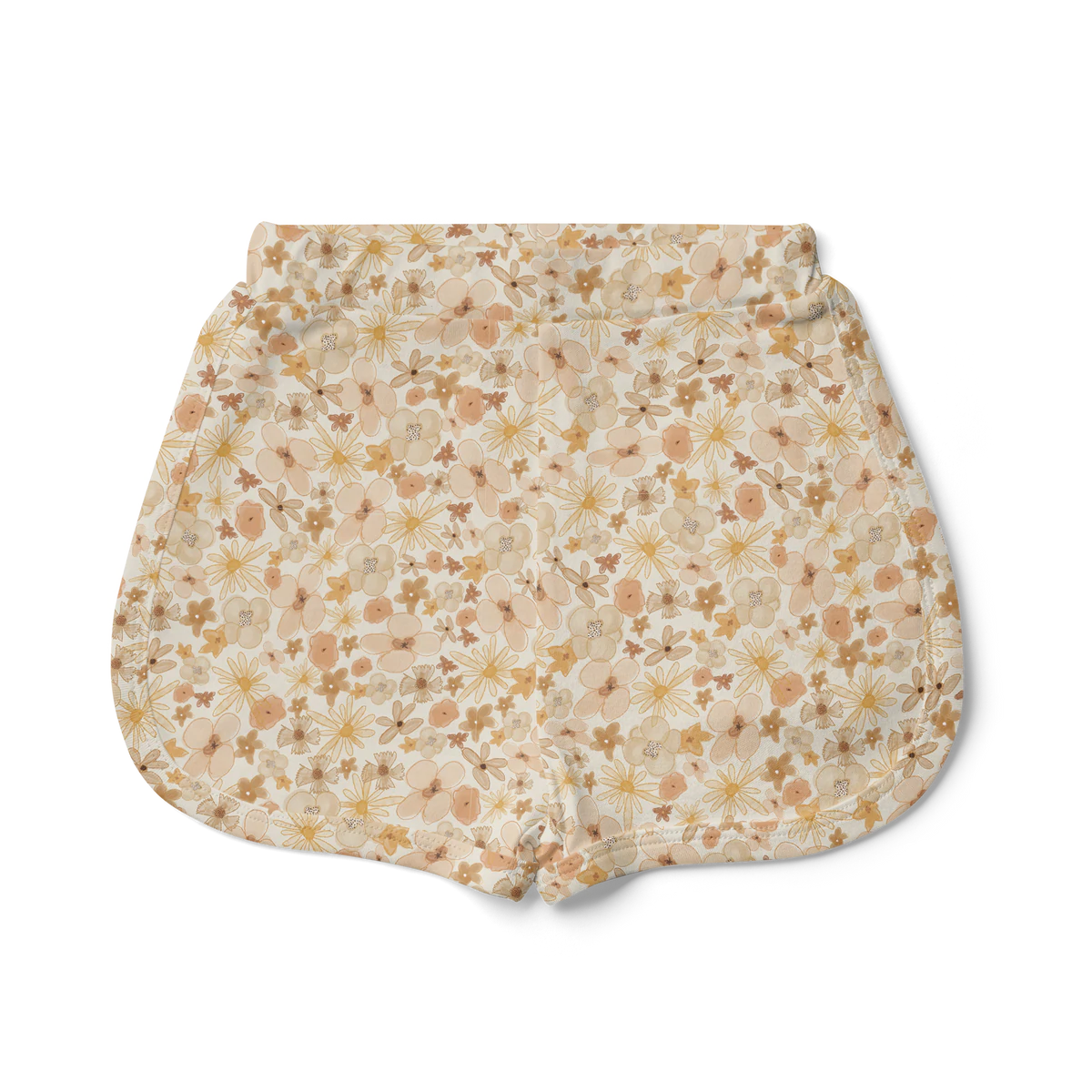 Viscose Organic Cotton Shorts | Wildflowers