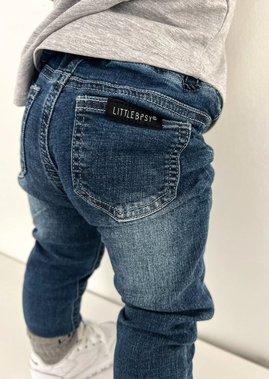 Classic Denim Jeans | Dark Wash