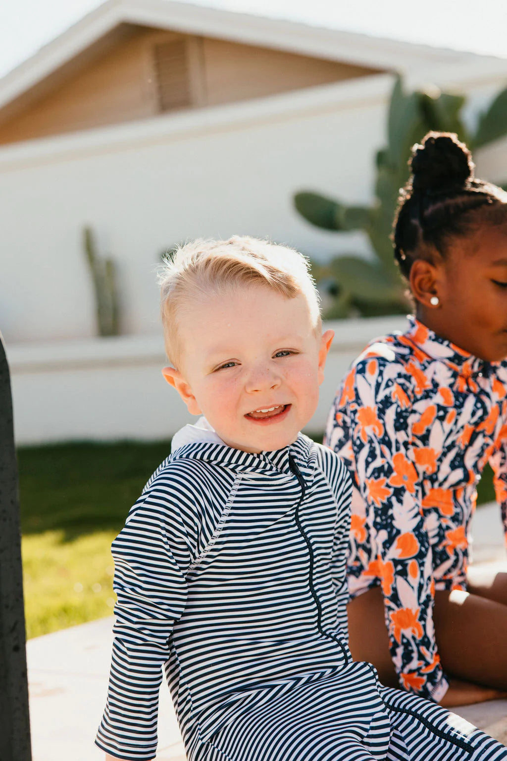 Classic Stripes Sunsuit