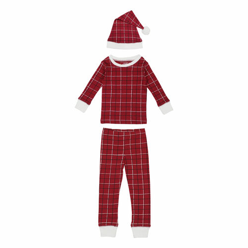 Holiday Kids' PJ & Cap Set | Santa Baby