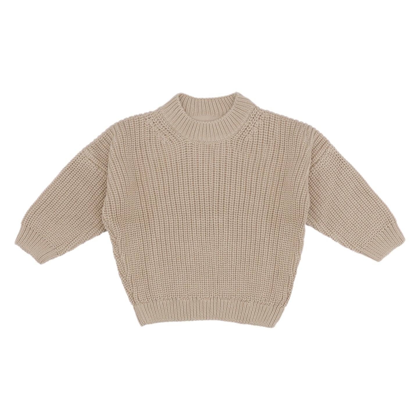 Chunky Knit Sweater | Almond