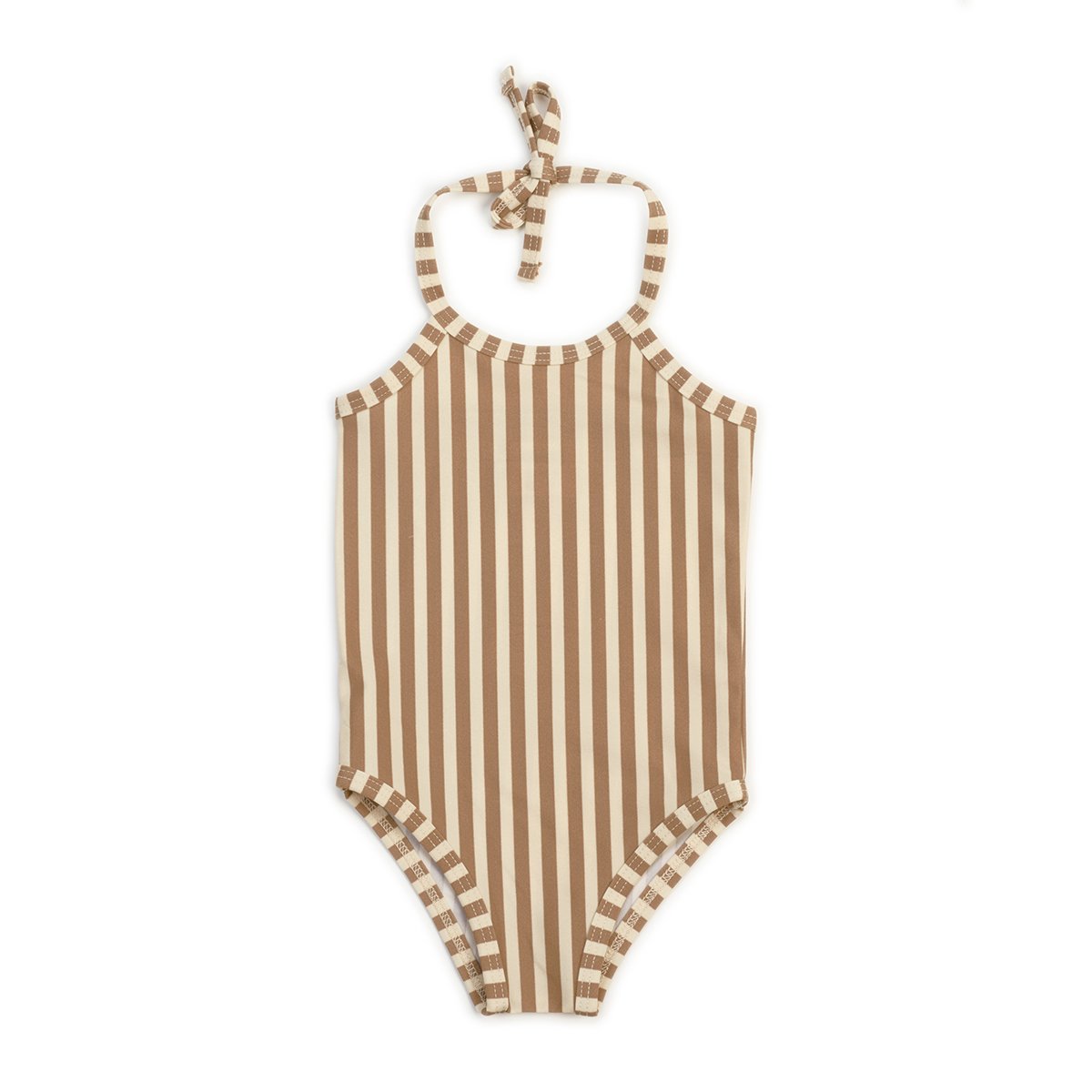 Striped Swimsuit | Brick