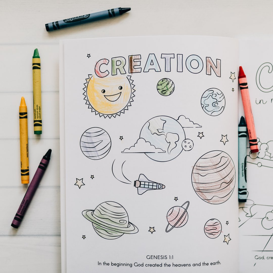 Colored With Grace | Kids Coloring Book