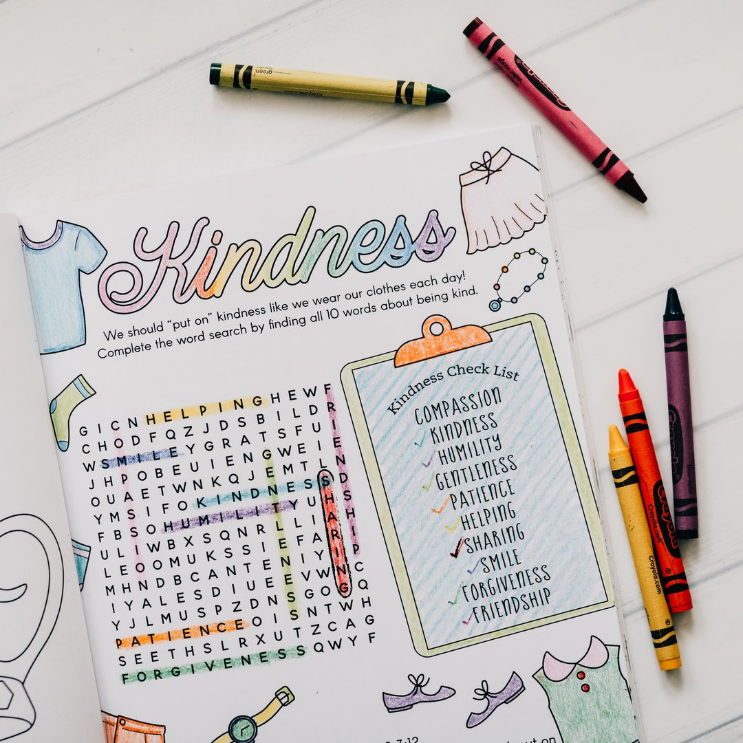 Colored With Grace | Kids Coloring Book