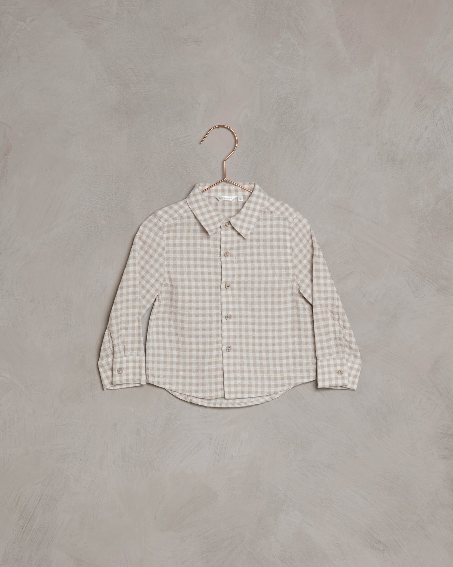 Harrison Button Down | Dove Check