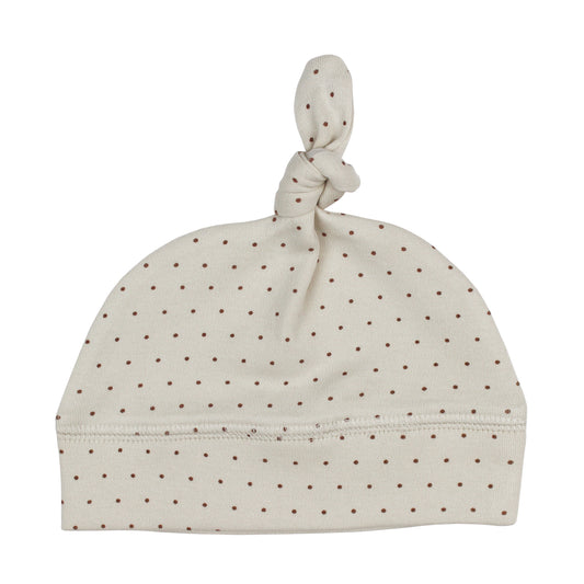 Top-Knot Hat | Stone Dot