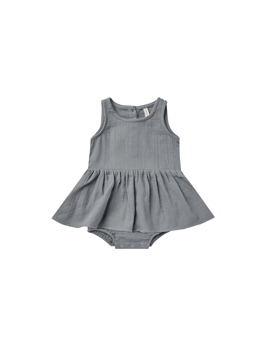 Skirted Tank Romper | Ocean
