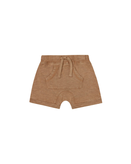 Front Pouch Short | Camel