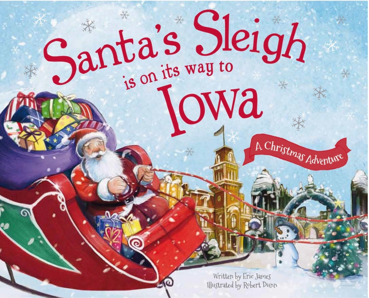 Santa's Sleigh is on its Way to Iowa