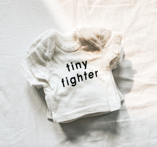 Preemie Tiny Fighter® Tee | Off White