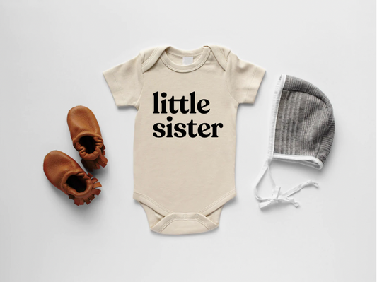 Short Sleeve Onesie | Little Sister
