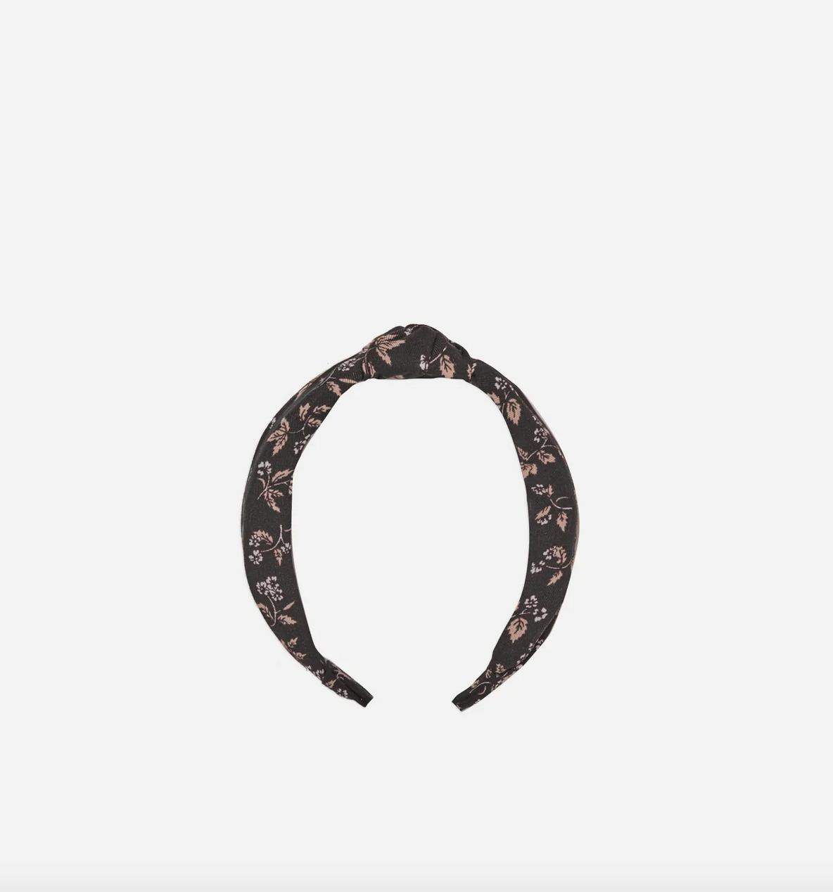 Knotted Headband | Dark Floral