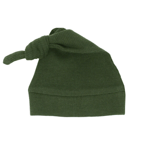 Organic Thermal Knotted Cap | Forest