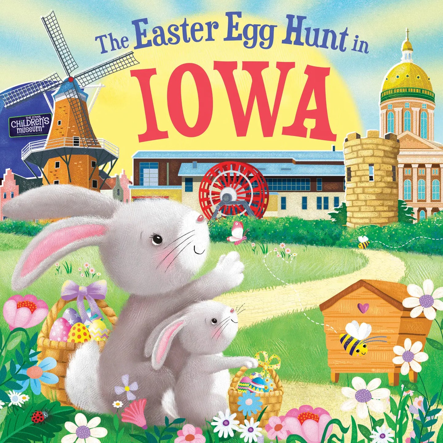 The Easter Egg Hunt in Iowa | Board Book