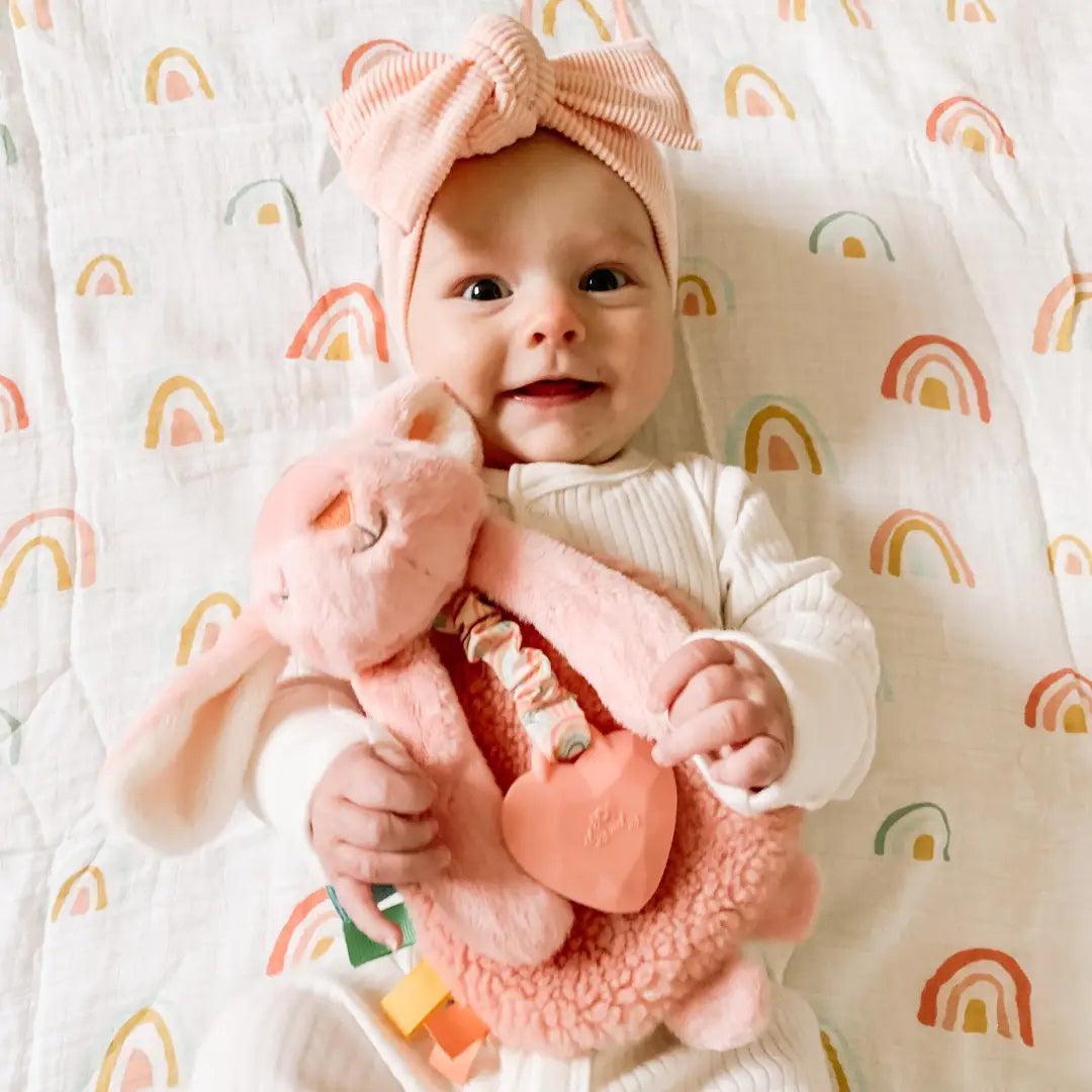 Ana the Bunny | Itzy Lovey™ Plush + Teether Toy