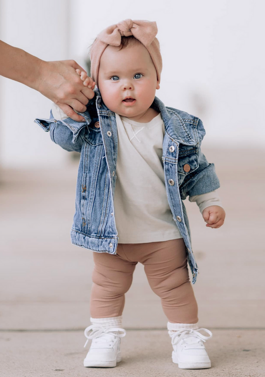 Ribbed Legging | Clay